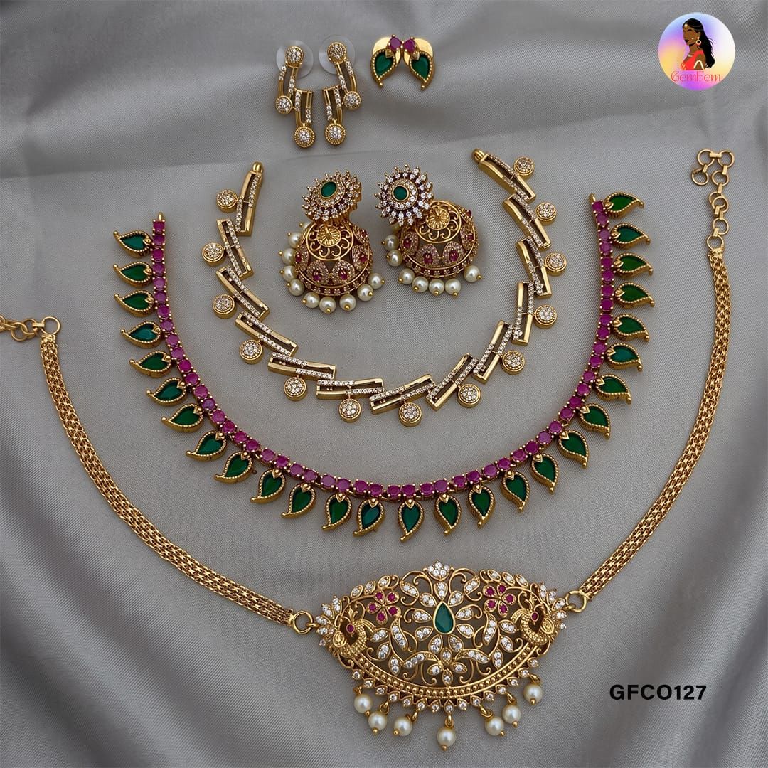 Festive AD Jewellery Combo