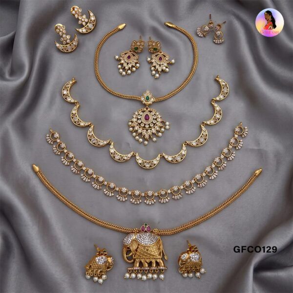 AD Necklace and Earrings Combo