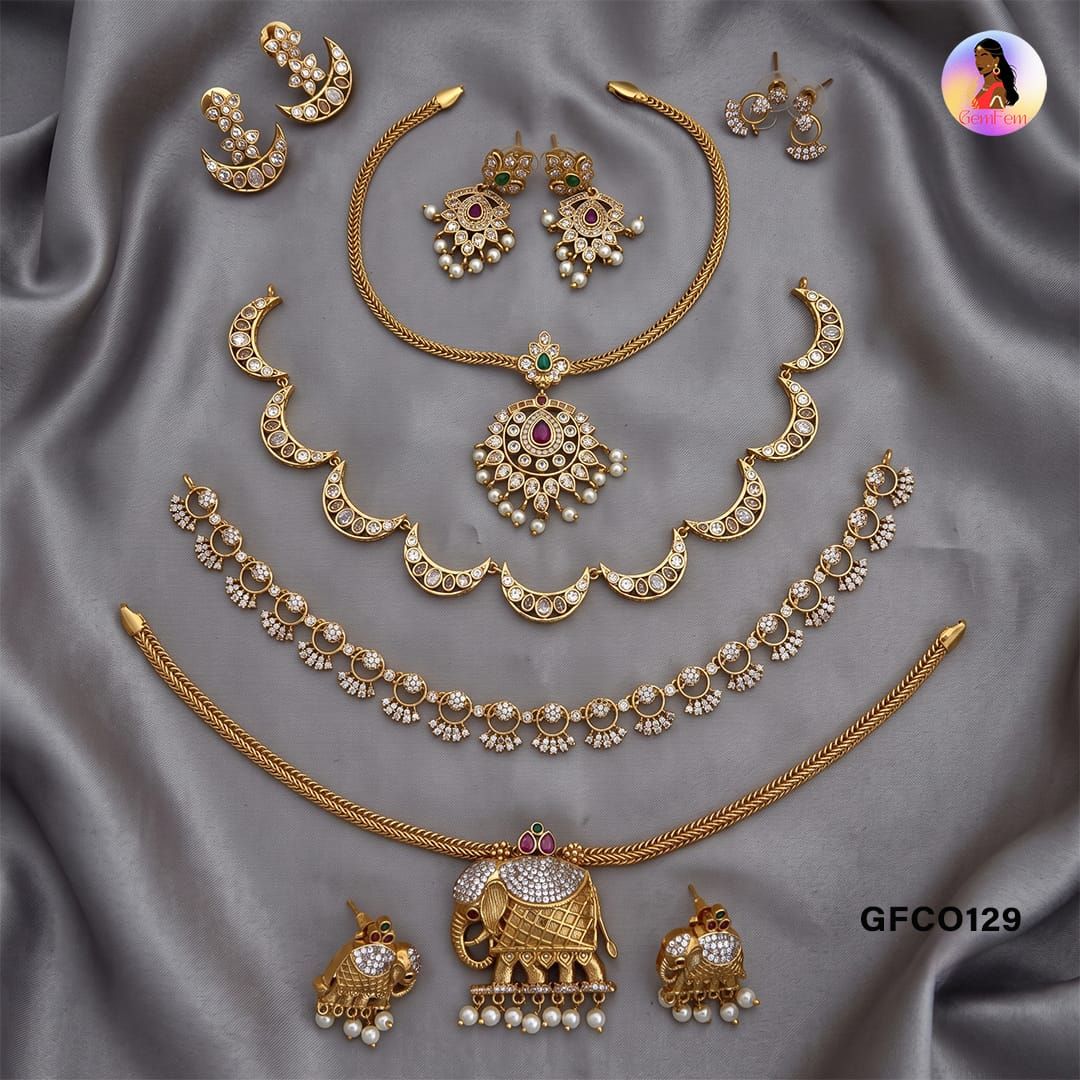AD Necklace and Earrings Combo