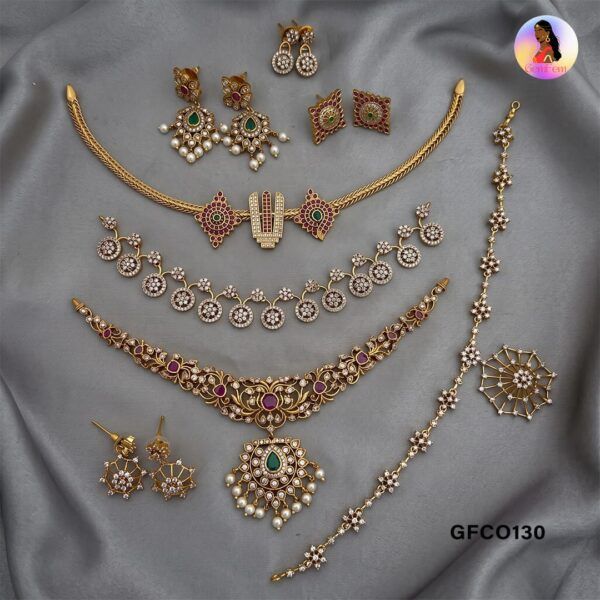 Budget AD Jewellery Combo