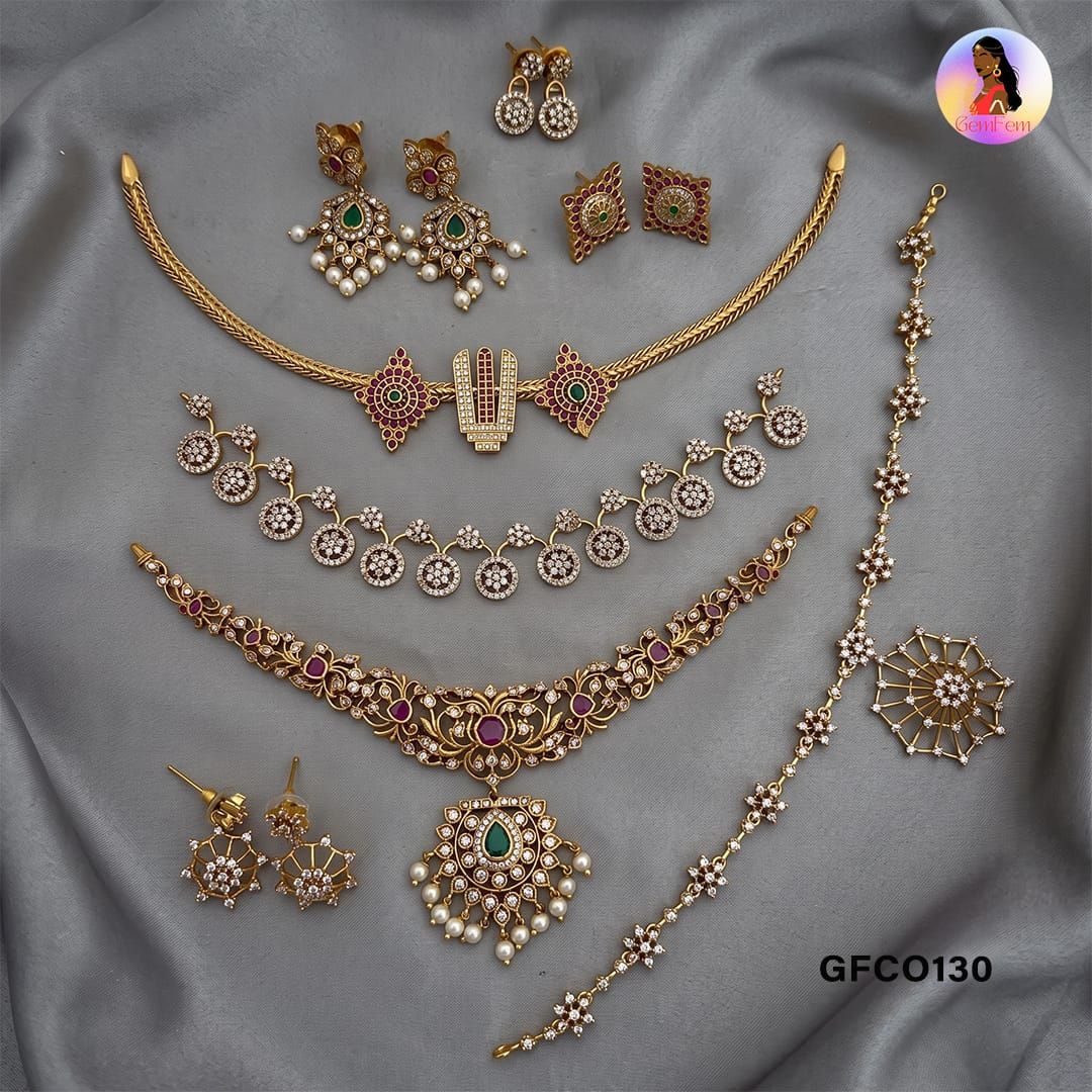 Budget AD Jewellery Combo