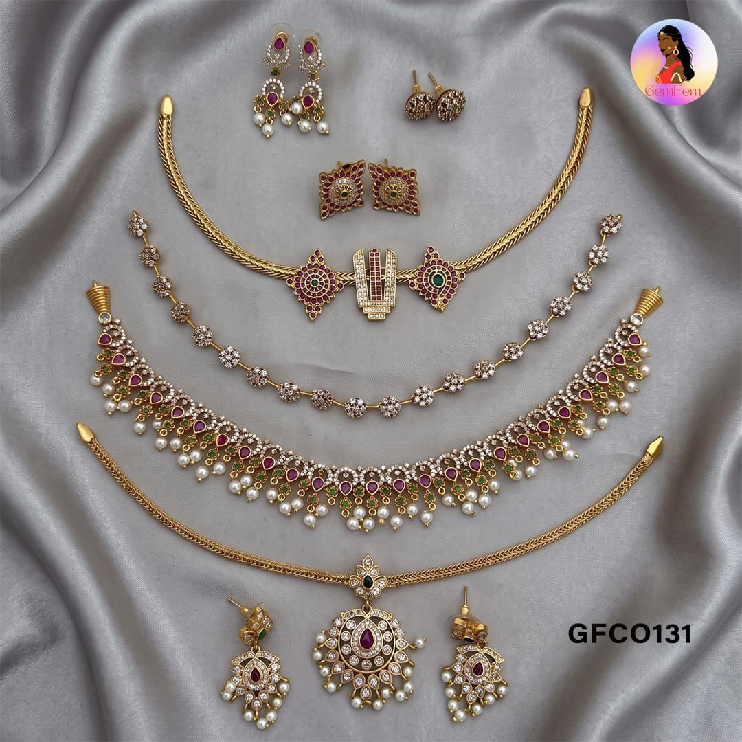 Statement AD Jewellery Combo