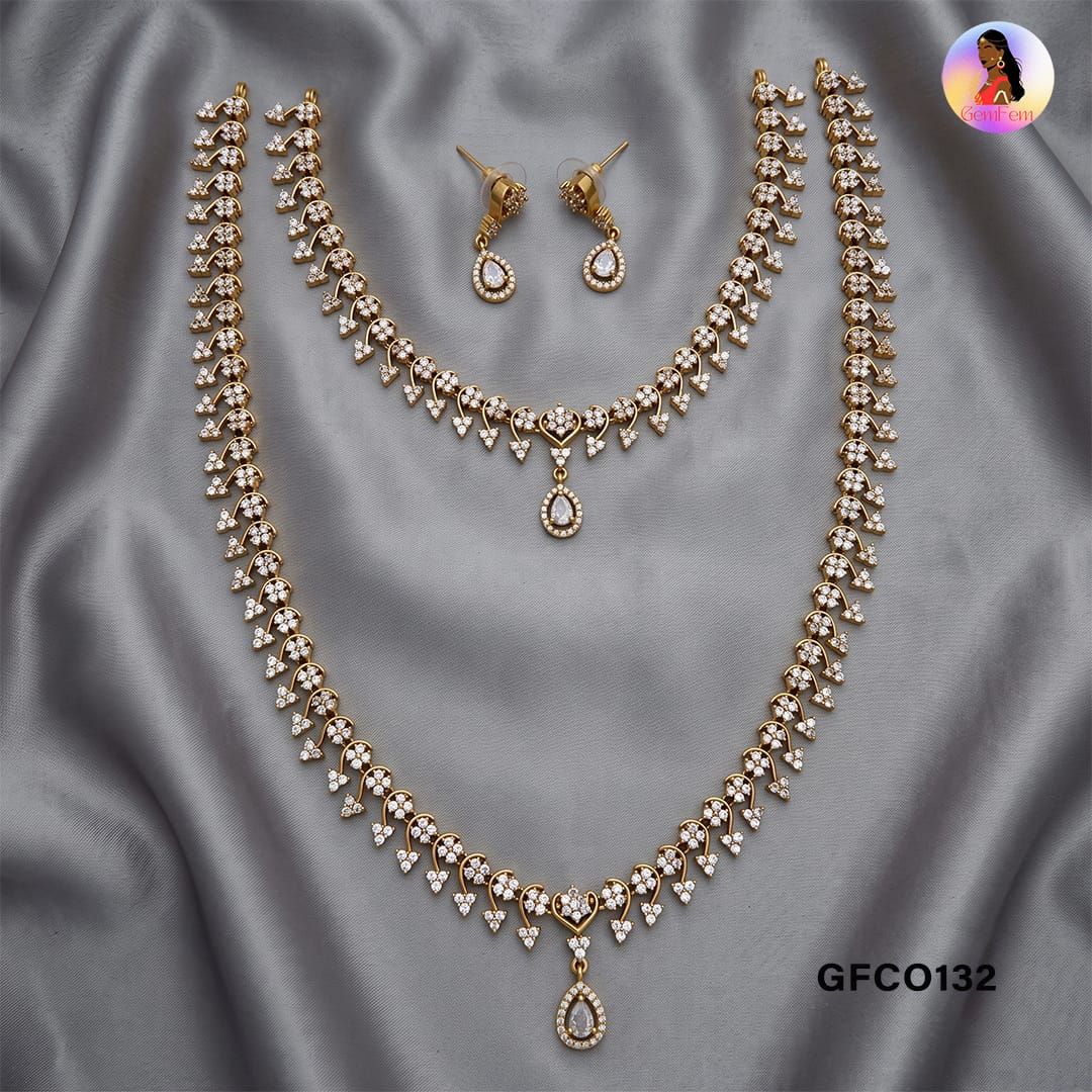 Premium Look AD Jewellery Combo