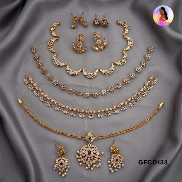 Trending AD Jewellery Combo